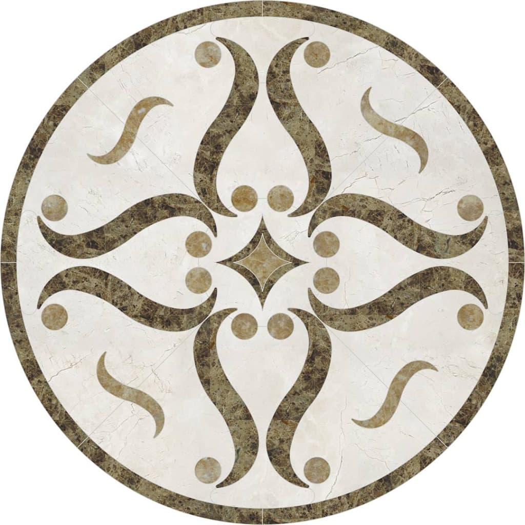 سجادة الرخام المزخرفة