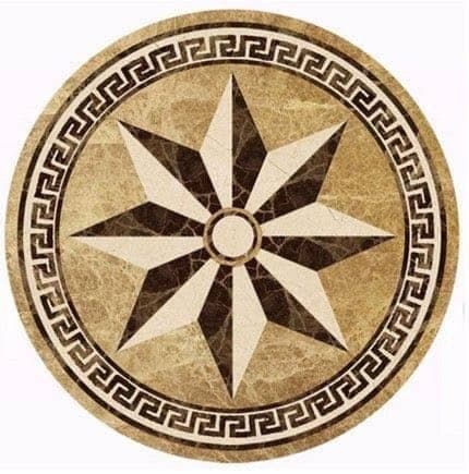 لوحات الأرضية الهندسية