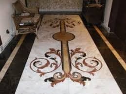 زخارف الرخام الانسيابية